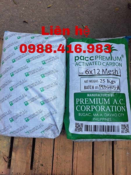 PACC Premium Activated Carbon - Hóa Chất Lý Hùng - Công Ty TNHH Công Nghệ Lý Hùng